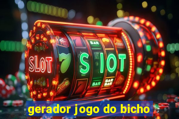 gerador jogo do bicho